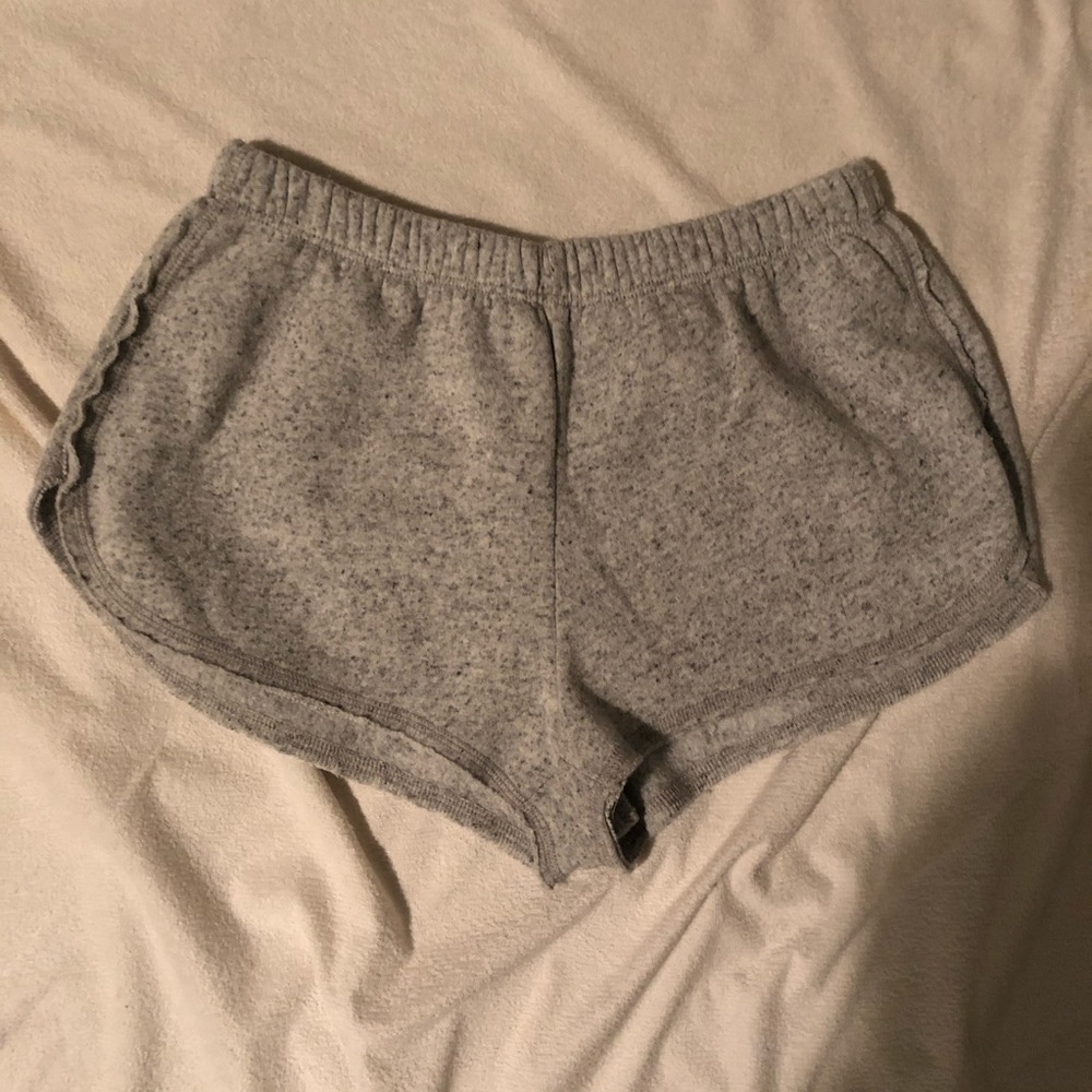heather gray shorts